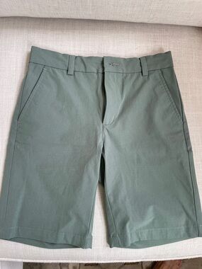 Boys Classic Olive Green Shorts